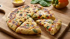 Schnelle Käse-Gemüse-Fladen aus der Pfanne – Khachapuri-Feeling ohne Gehzeit