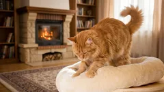 Warum eine Katze Sie mit ihren Pfoten knetet und schnurrt: Was das bedeutet und wann es normal ist